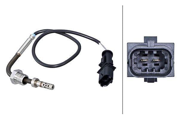 Uitlaatgastemperatuursensor (Voor turbo) past: CHRYSLER 300C  JEEP GRAND CHEROKEE IV 3.0D 02.11-