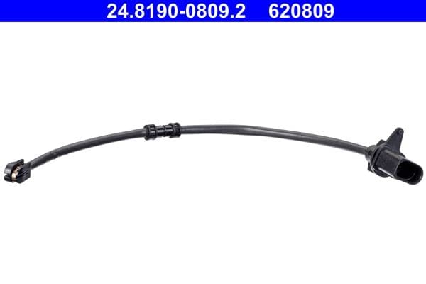 Warning Contact, brake pad wear