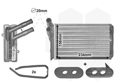 Heat Exchanger, interior heating