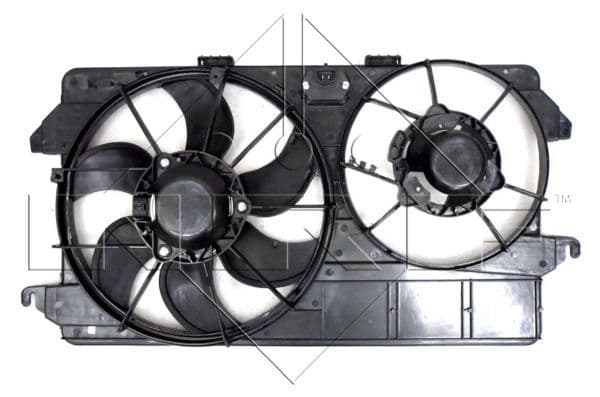 Radiatorventilator (met huisvesting) past: FORD TOURNEO CONNECT, TRANSIT CONNECT 1.8/1.8D/1.8LPG 06.02-12.13