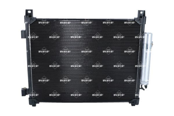 A/C condensator (met droger) past: NISSAN NOTE 1.2 08.12-12.16