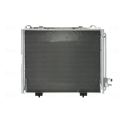 A/C condensator ((EN) additional fitting elements) past: MERCEDES E T-MODEL (S210), E (VF210), E (W210) 2.0-5.5 06.95-03.03