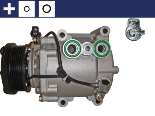 Airconditioning compressor past: FORD MONDEO III, TRANSIT 1.8-2.3LPG 10.00-08.14