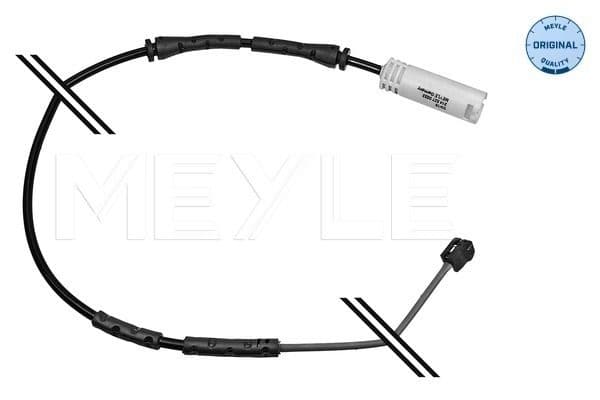 Warning Contact, brake pad wear