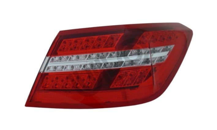 Achterlicht Rechts (extern, LED, kleur indicator geel/transparant, kleur van het glas red) past: MERCEDES E-KLASA A207/C207 01.09-05.13