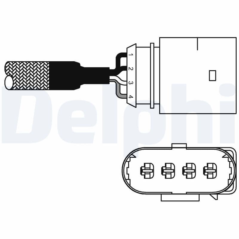 Lambda sonde (aantal draden 4, 470mm) past: AUDI A3  SKODA OCTAVIA I  VW BORA, BORA I, GOLF IV, LUPO I, POLO, POLO III 1.4/1.6 09.96-12.07