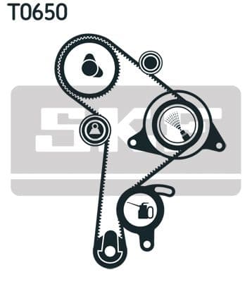 Timing belt set