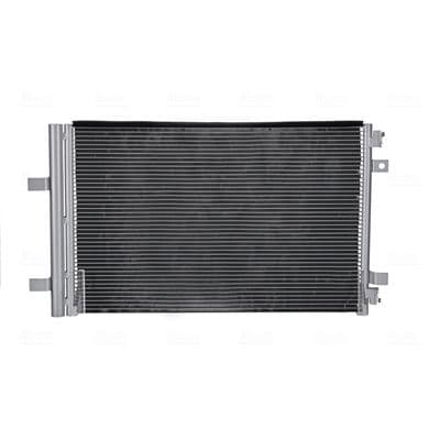 A/C condensator (met droger, (EN) additional fitting elements) past: DS DS 4 II, DS 7, DS 9  PEUGEOT 308 II, 408 II, 508 II 1.2-2.0D 09.17-