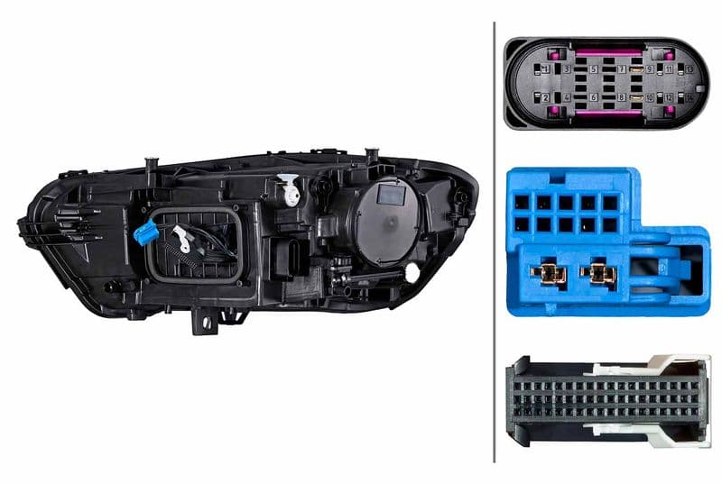 Koplamp Rechts (LED) past: MERCEDES CLA C118 03.19-