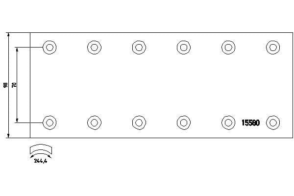 Mounting, stabiliser bar