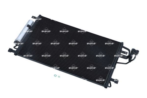 A/C condensator (met droger) past: HYUNDAI TUCSON  KIA SPORTAGE II 2.0-2.7 06.04-01.12