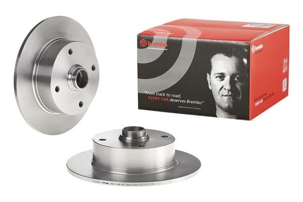 Brake disc Voor Links/Rechts past: VW GARBUS, KARMANN GHIA 1.2-1.6 08.55-07.03