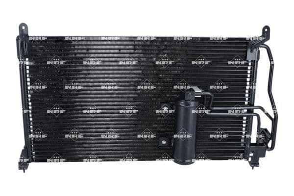 A/C condensator (met droger) past: OPEL CALIBRA A, VECTRA A 1.6-2.5 09.88-07.97