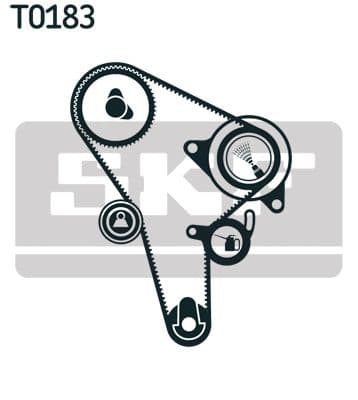 Timing belt set