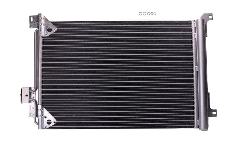 A/C condensator 649x437x16 past: IVECO STRALIS I, STRALIS II, S-WAY, TRAKKER I, TRAKKER II, T-WAY, X-WAY 02.02-
