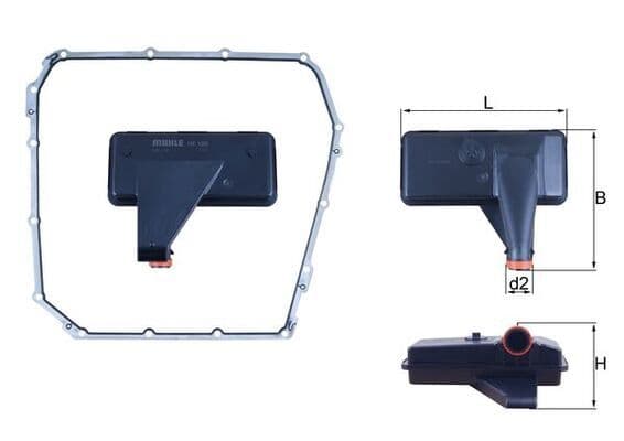 Hydraulic Filter, automatic transmission