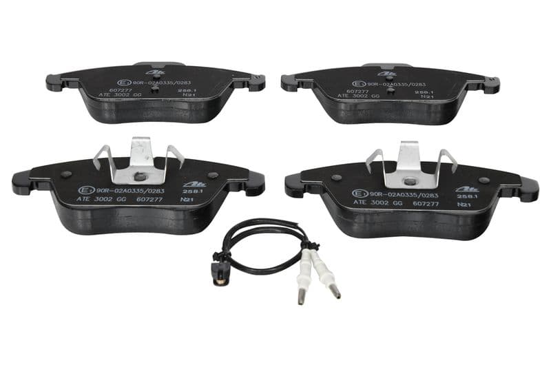 Remblokken set Voor , past: PEUGEOT 407, 508, 508 I 1.6-2.2D 05.04-