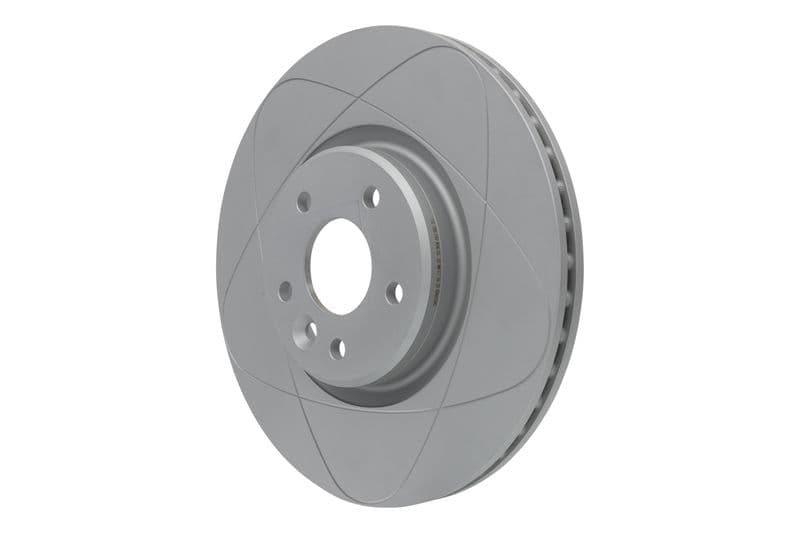 Brake disc, 1pcs, ATE PowerDisc, Geventileerd, Cut, Voor   Links/Rechts, buitendiameter 320 mm, dikte 25 mm, past: VOLVO C70 II, S40 II, V40, V50  FORD FOCUS II 1.5-2.5 12.03-08.19