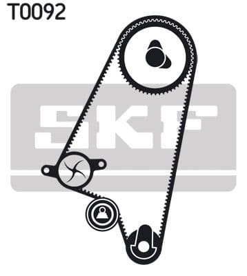 Timing belt set