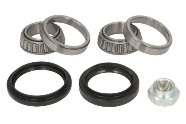 Wiellager kit Voor Links/Rechts (35x60x18,46) past: FORD ESCORT III, ESCORT III EXPRESS, ESCORT IV, ESCORT IV EXPRESS, FIESTA, FIESTA I, FIESTA II, ORION I, ORION II 1.1-1.8D 08.77-12.93