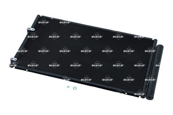 A/C condensator (met droger) past: TOYOTA PRIUS 1.5H 09.03-12.09