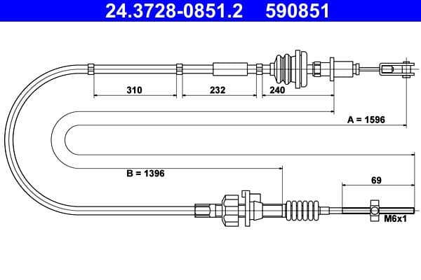 Clutch cable