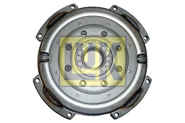 Torsiedemper (diameter: 328mm, aantal tanden: 26 pcs) past: DEUTZ FAHR 195, 200 MK2, 200 MK3, L 710, L 720, L 730, 7200, 7220  HUERLIMANN 115, 130  LAMBORGHINI R 5.115, R 5.130, R 7.175 S