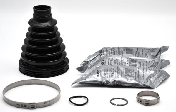 Rubberlaars vanaf versnellingsbakzijde/Voor (fi: 28/78) (lengte123) past: MAN TGE  VW CALIFORNIA T6 CAMPER, CRAFTER, MULTIVAN T5, MULTIVAN T6, TRANSPORTER T5, TRANSPORTER T6 2.0-Electric 11.03-