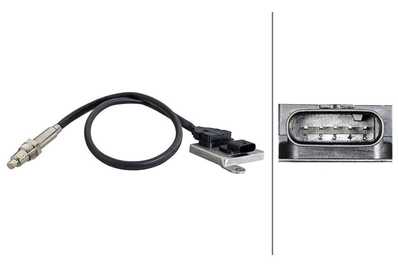NOx-sensor past: MERCEDES C T-MODEL (S205), C (W205), E (A238), E ALL-TERRAIN (S213), E (C238), E T-MODEL (S213), E (W213), GLE (C292), GLE (W166), M (W166) 1.6D-3.0D 05.09-
