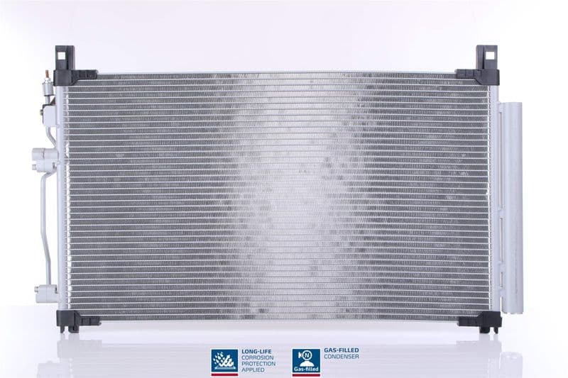 A/C condensator (met droger) past: HYUNDAI SONATA VII 2.0/2.4 09.14-12.19