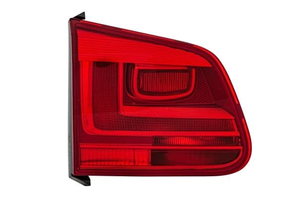 Achterlicht Links (binnen/bovenste deel, H21W/W16W, kleur van het glas red, anti-fog licht) past: VW TIGUAN I 05.11-07.18