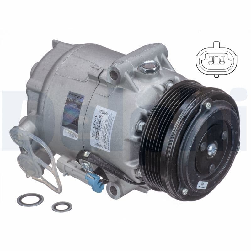 Airconditioning compressor past: OPEL ASTRA H, ASTRA H GTC 1.3D 04.05-10.10