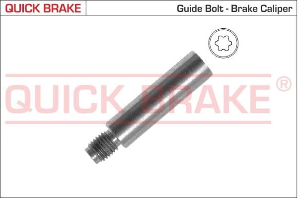 Guide Bolt, brake caliper
