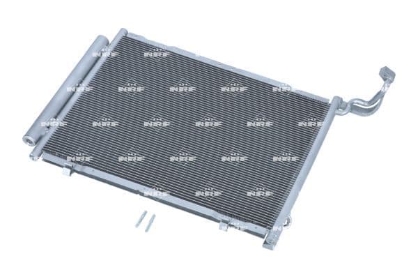 A/C condensator (met droger) past: FORD ECOSPORT, FIESTA VI, FIESTA VII, PUMA, TOURNEO COURIER B460, TRANSIT COURIER B460 1.0-1.6D 06.08-