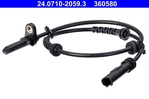 ABS-sensor Achter Links/Rechts past: BMW 5 (F10), 6 (F12), 6 (F13), 6 GRAN COUPE (F06) 1.6-4.4 06.09-10.18