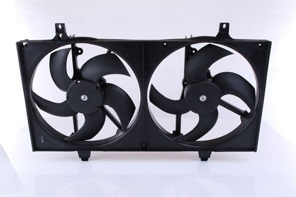 Radiatorventilator (met huisvesting) past: NISSAN ALMERA II, PRIMERA 1.5/1.6/1.8 01.00-10.08