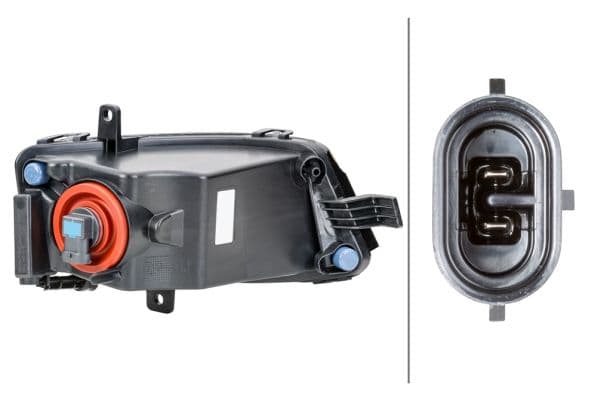 Mistlamp Voor Links (H11, met gebogen lichten) past: VW GOLF VII 08.12-03.17