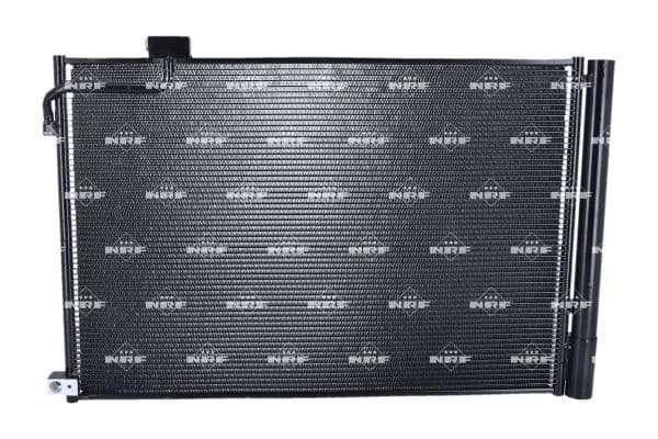 A/C condensator (met droger) past: MERCEDES C (C204), C T-MODEL (S204), C (W204), CLS (C218), CLS SHOOTING BRAKE (X218), E T-MODEL (S212), E (W212), SL (R231), SLK (R172) 5.5-6.3 02.08-