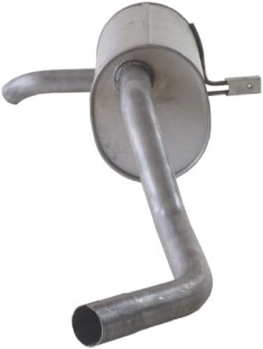 Uitlaatsysteem achterste geluiddemper past: RENAULT CLIO III, MODUS 1.2-1.6 12.04-12.14