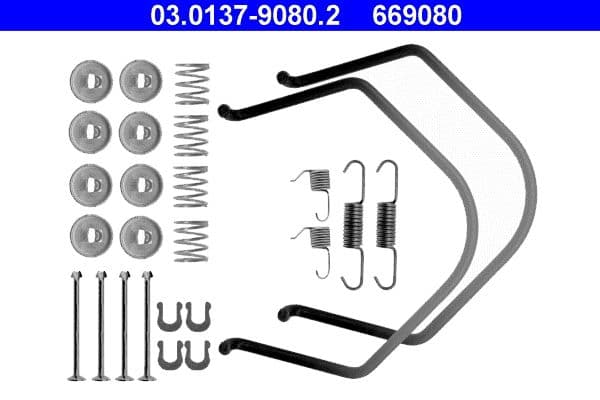 Accessory Kit, brake shoes