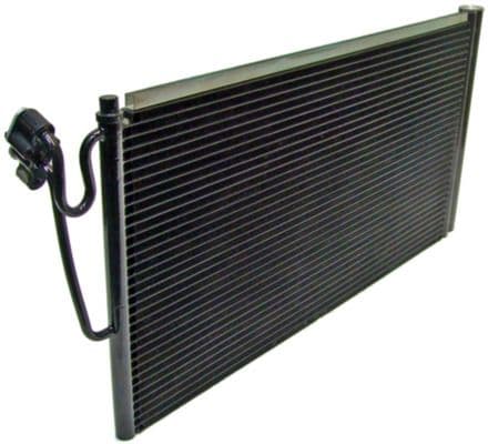 A/C condensator (met droger) past: MINI (R50, R53), (R56), (R57), (R58), (R59), CLUBMAN (R55), CLUBVAN (R55), COUNTRYMAN (R60), PACEMAN (R61) 1.4-2.0D 03.06-10.16