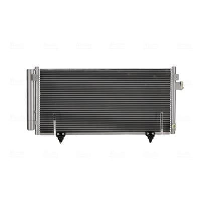 A/C condensator (met droger, (EN) additional fitting elements) past: SUBARU FORESTER, IMPREZA, WRX, XV 1.5-2.5 04.07-