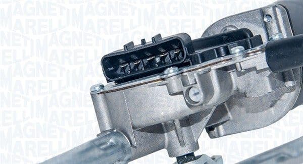 Ruitenwissermechanisme Voor (met motor) past: FIAT PUNTO 09.99-03.12