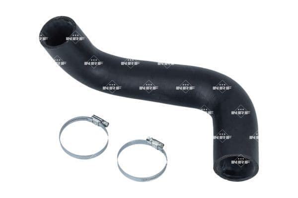 Intercooler slang (diameter 42,5/49mm, lengte 355mm, zwart) past: VOLVO C30, S40 II, V50 1.6D 01.10-12.12