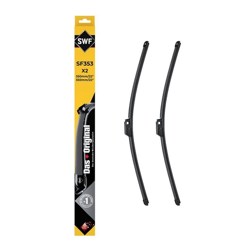 Wisserblad voegloos Voor met spoiler (2pcs) Visioflex 560mm past: MERCEDES C (CL203), C T-MODEL (S203), C (W203), CLC (CL203), CLK (A209), CLK (C209) 05.00-06.11