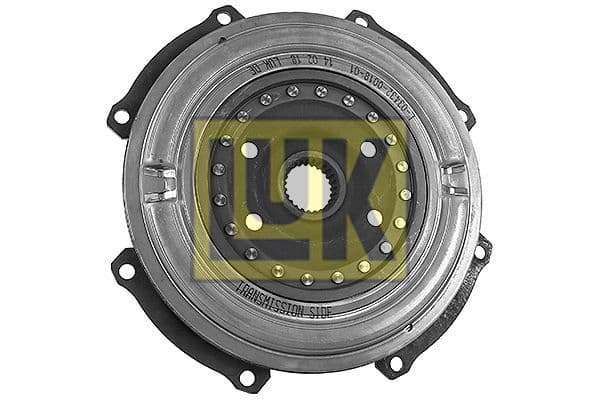 Torsiedemper (diameter: 320mm, aantal tanden: 25 pcs 38,2x41,5) past: MASSEY FERGUSON 4225, 4235, 4245, 4255, 4260, 4265, 4270, 4325, 4335, 4345, 4355, 4360, 4365, 4370