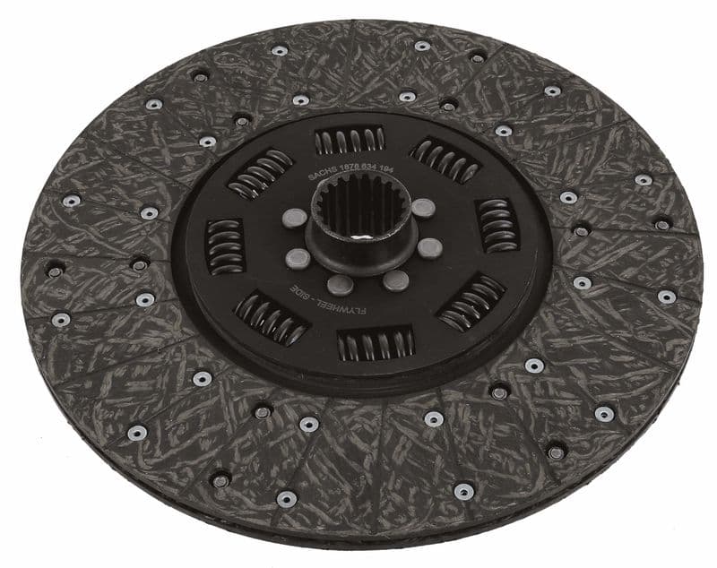 Koppelingsplaat/plaat (310mm) past: MERCEDES UNIMOG 5.7D/6.0D 01.77-