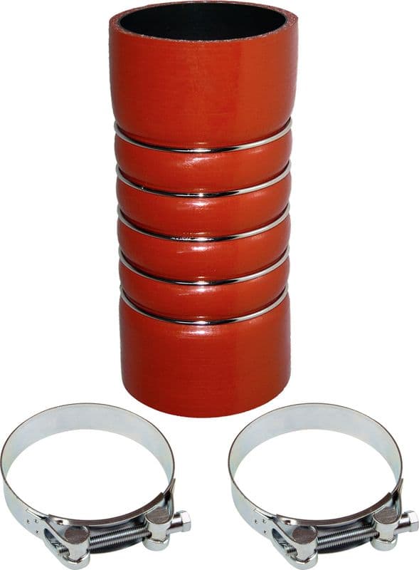 Intercooler slang (90mm/90mmx209mm, oranje, met klemmen) past: MAN HOCL, LION´S CITY, NG D0826LUH13-D2866LUH52 01.92-