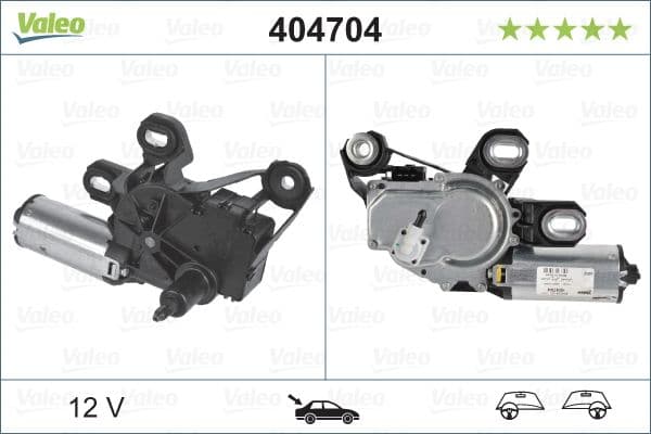 Ruitenwissermotor Achter past: MERCEDES VIANO (W639), VITO / MIXTO (W639), VITO (W639) 09.03-