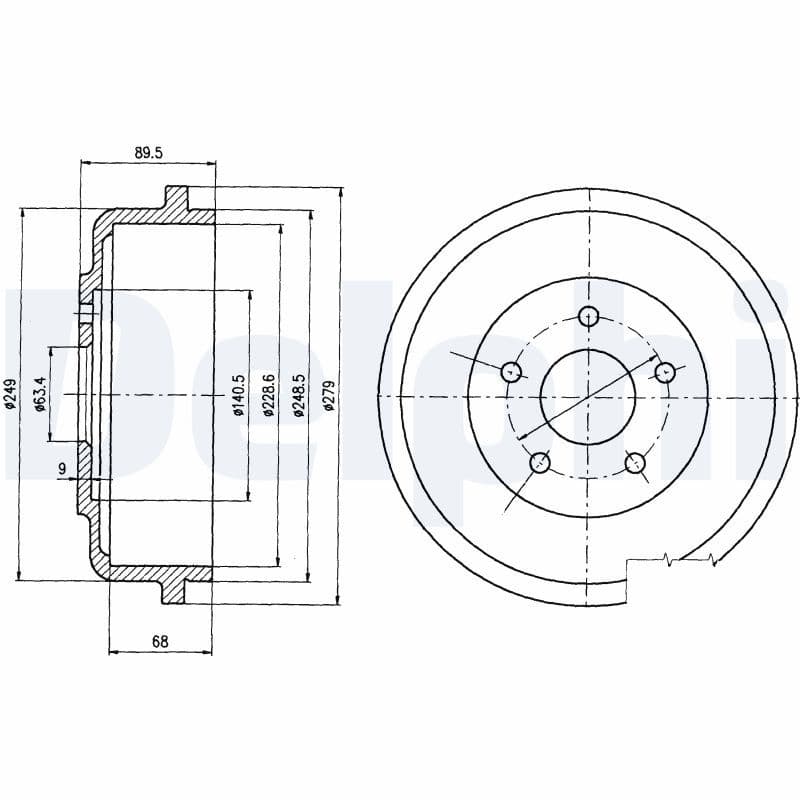 Brake drum